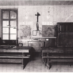 Ancienne salle de classe [Histoire de l'école Sainte Croix, Noisy-le-Sec]